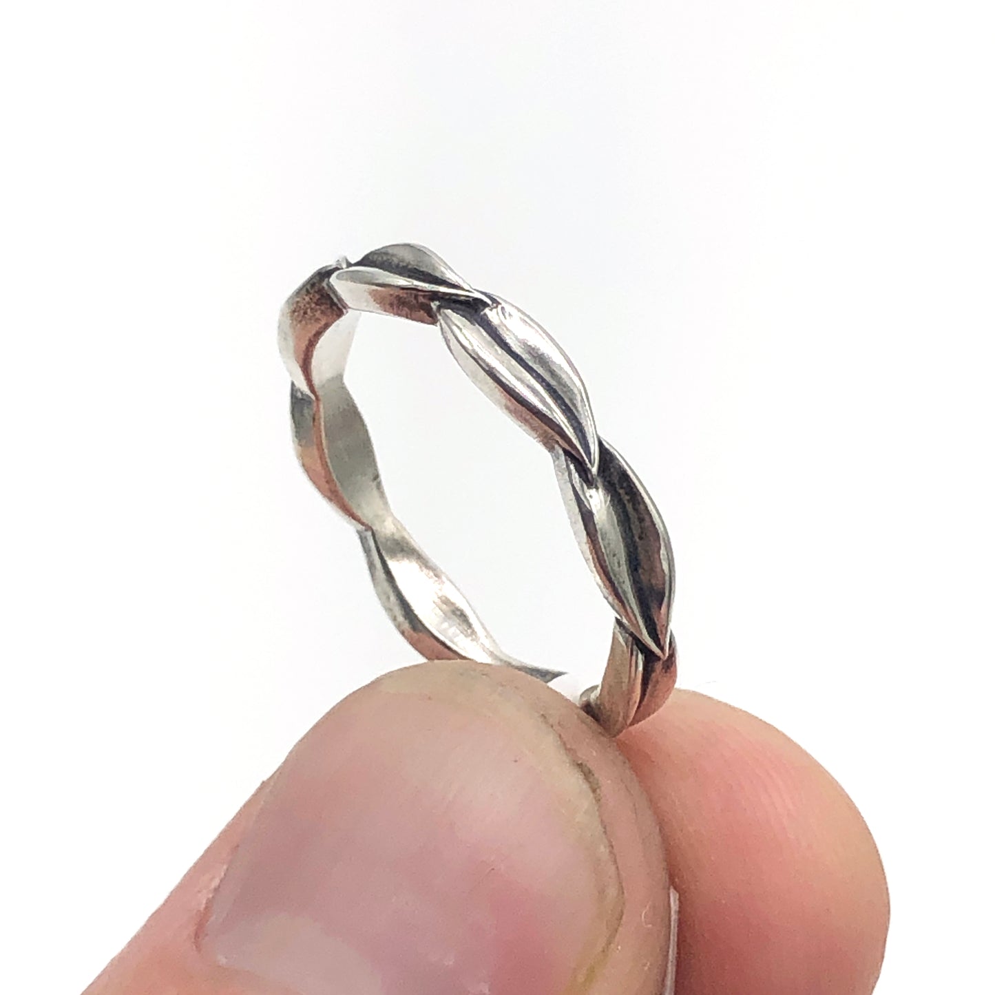 Handemade Leaf Stack Ring