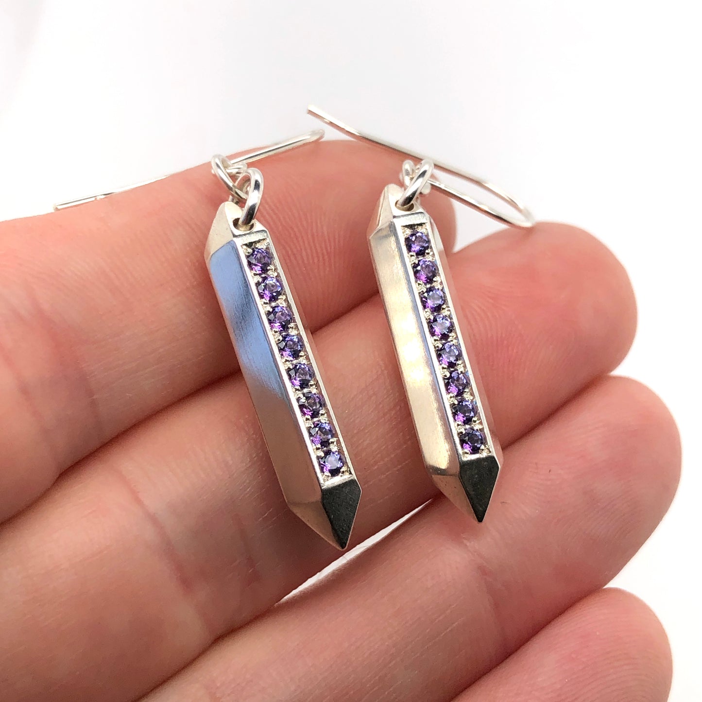 Topaz Crystal Earrings