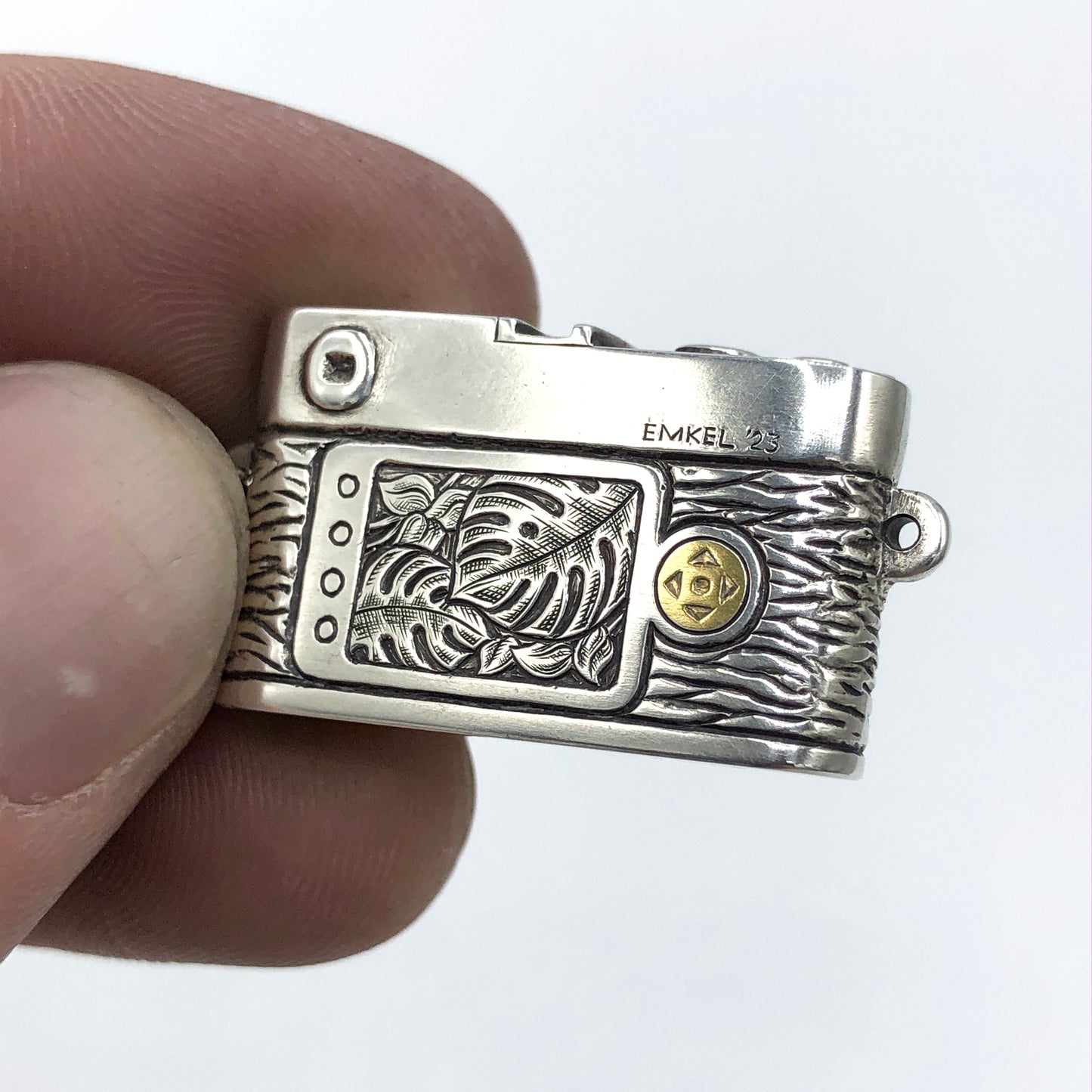 Leica M Series Camera Necklace with Amethyst