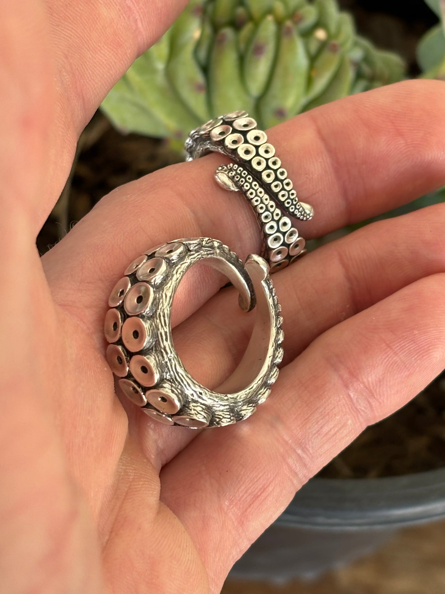 Octopus Tentacle Ring