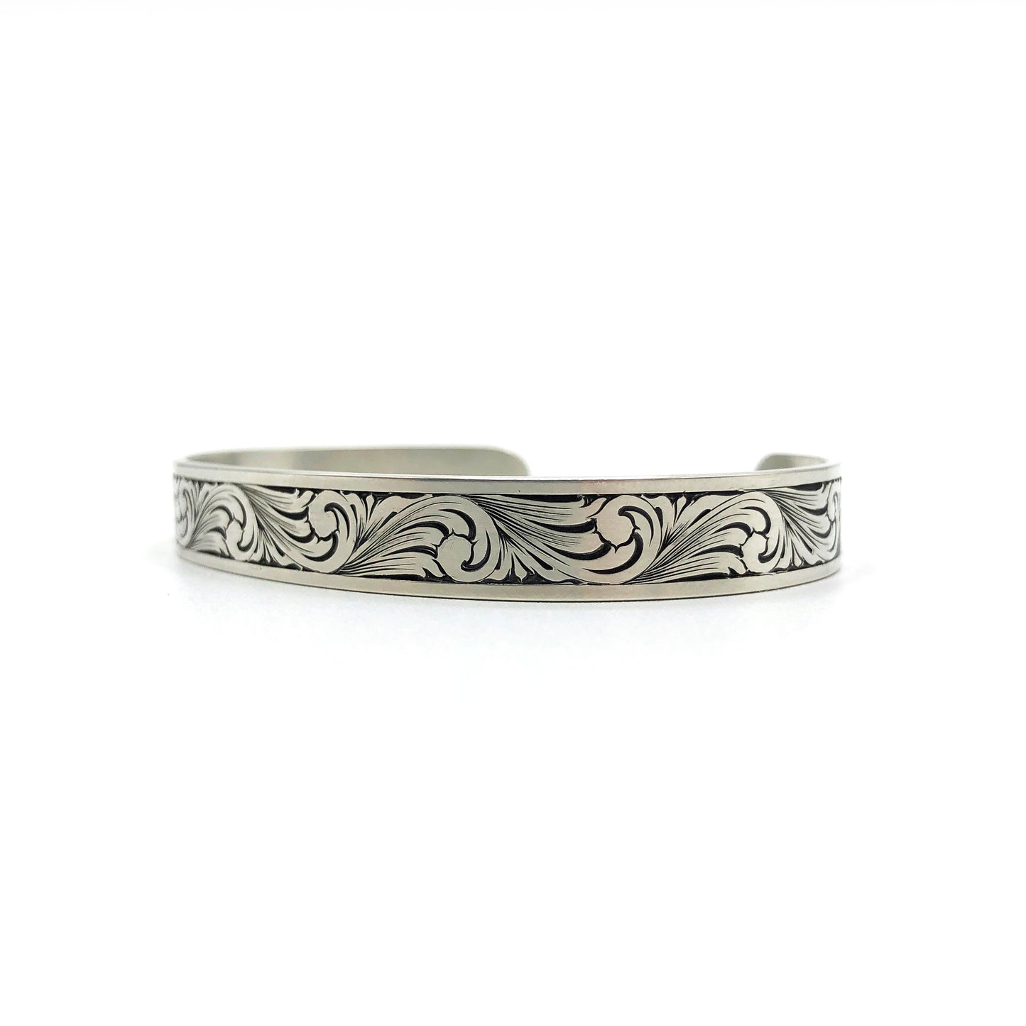 Scroll Engraved Cuff