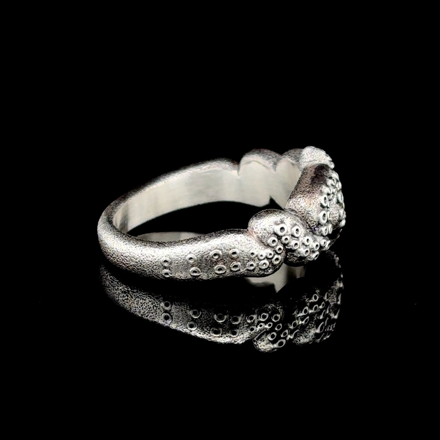 Spassartite Garnet Tentacle Ring