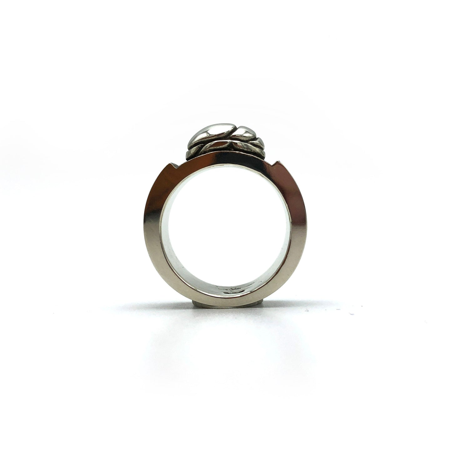 Scarab Beetle Hand Engraved Ring