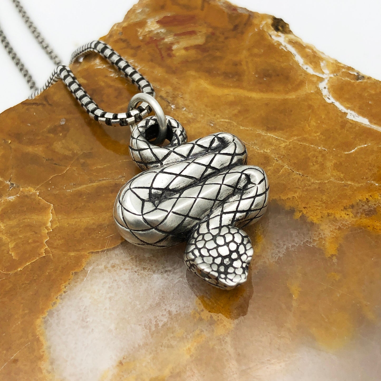 Black Diamond Viper Necklace