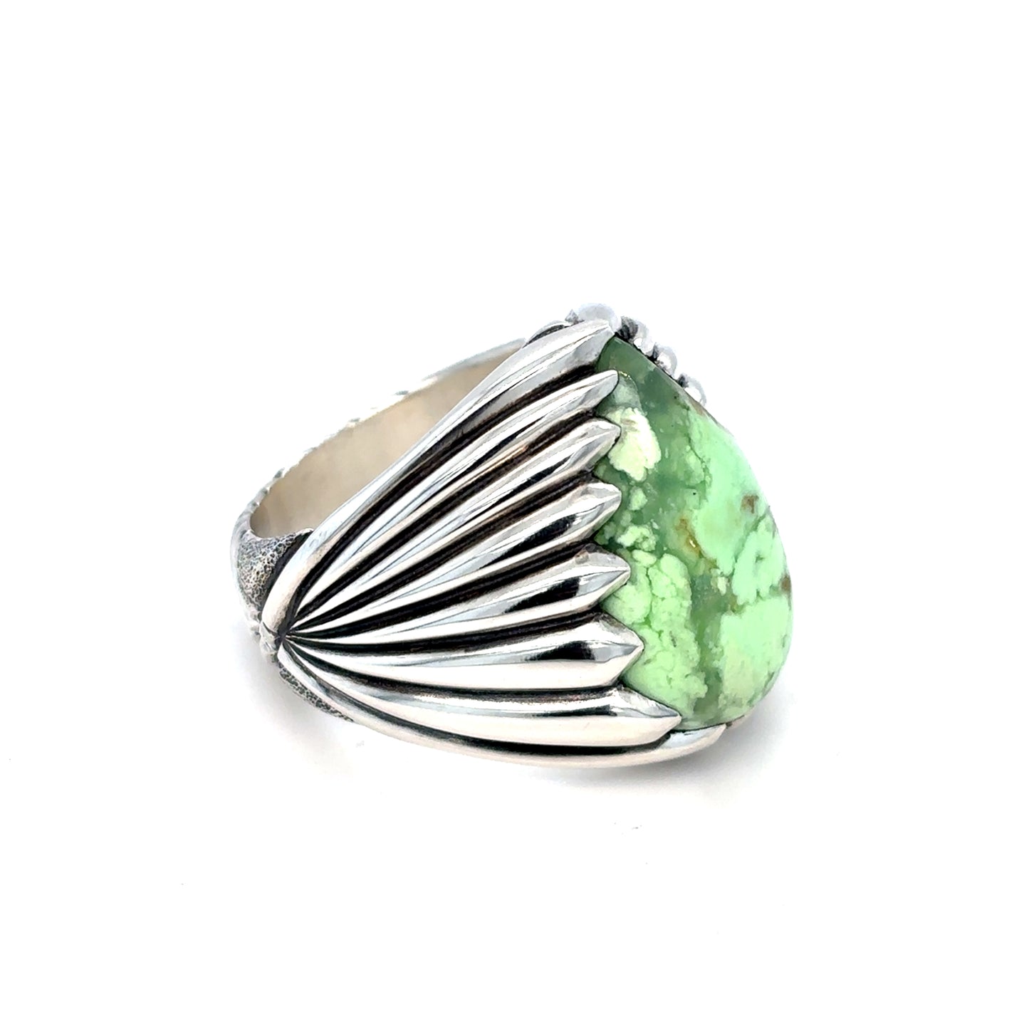 Lemon Chrysoprase Ring