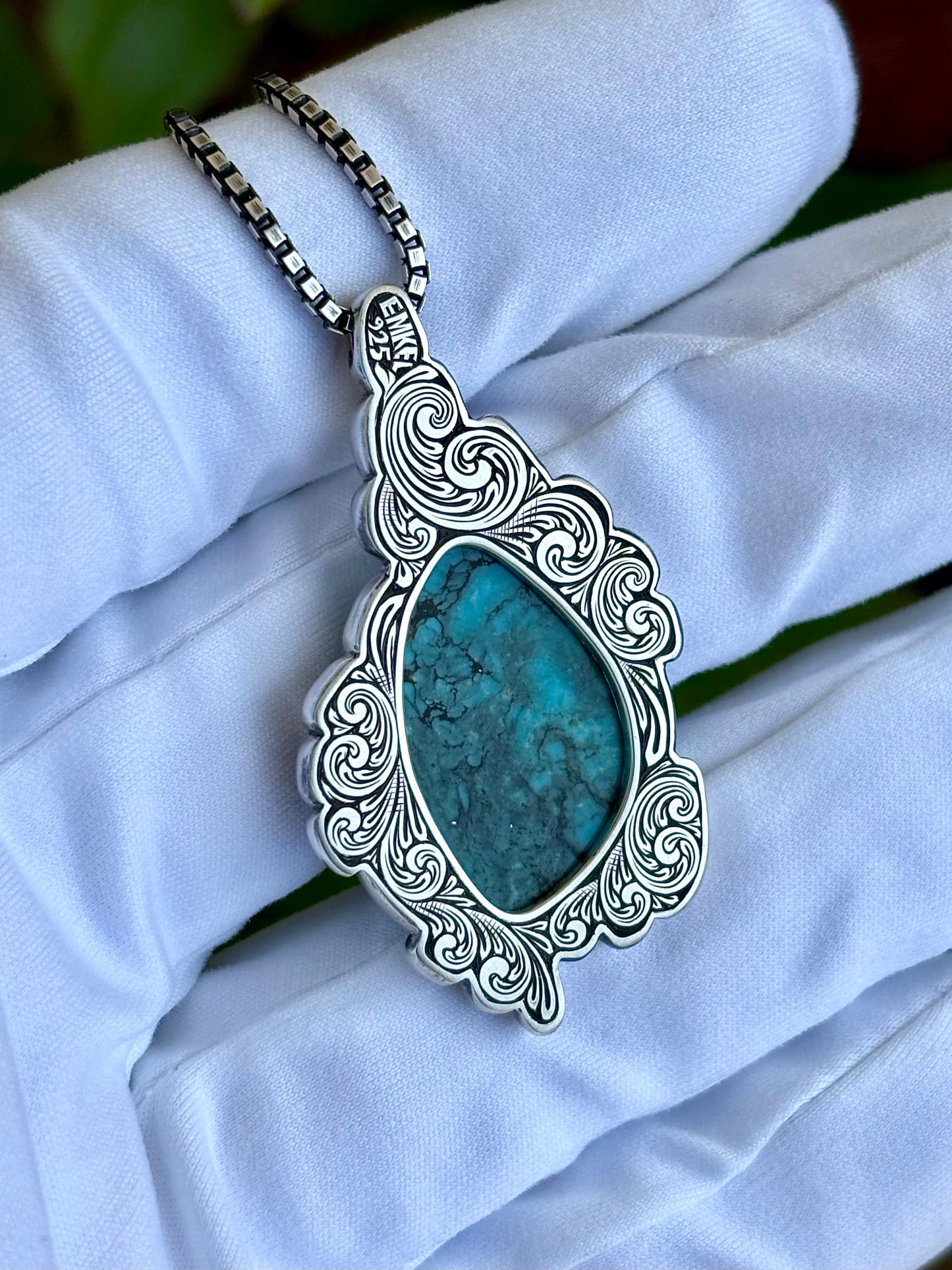 Turquoise Bubble Necklace