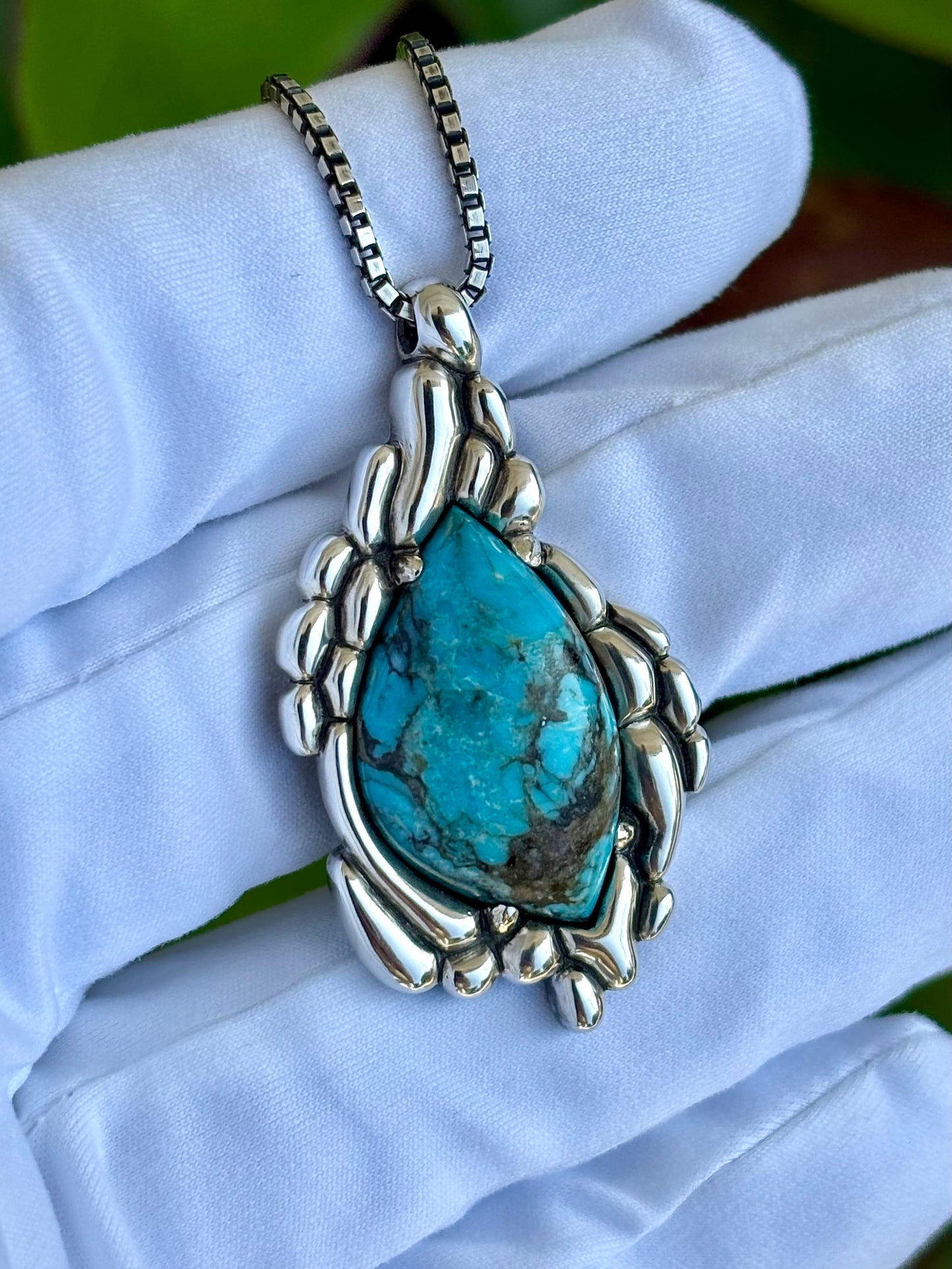 Turquoise Bubble Necklace
