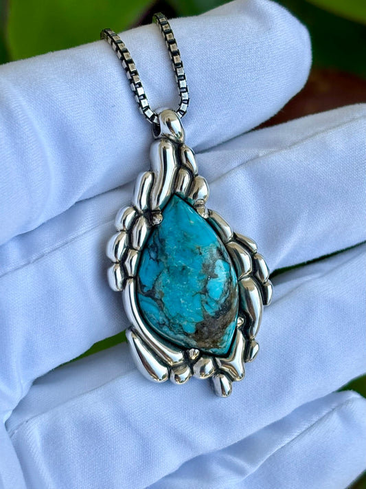 Turquoise Bubble Necklace