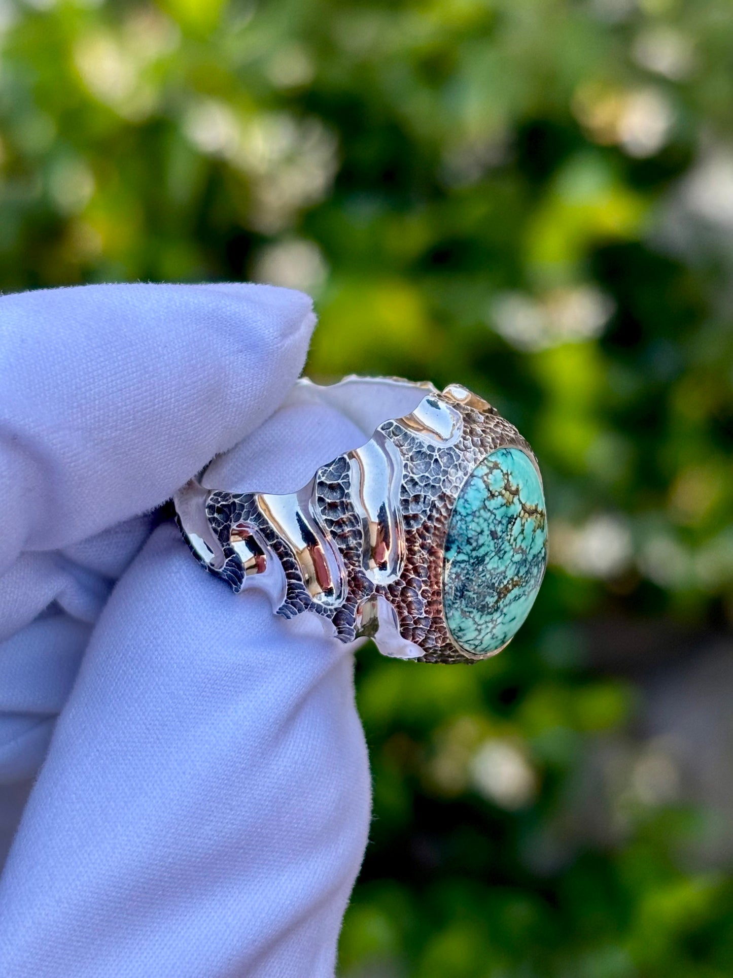 Turquoise Nugget Ring