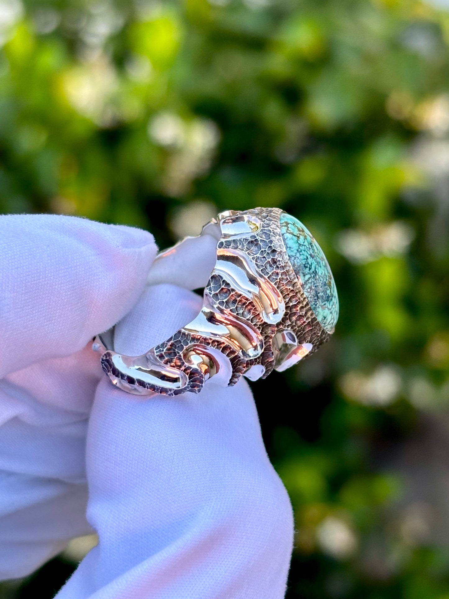 Turquoise Nugget Ring