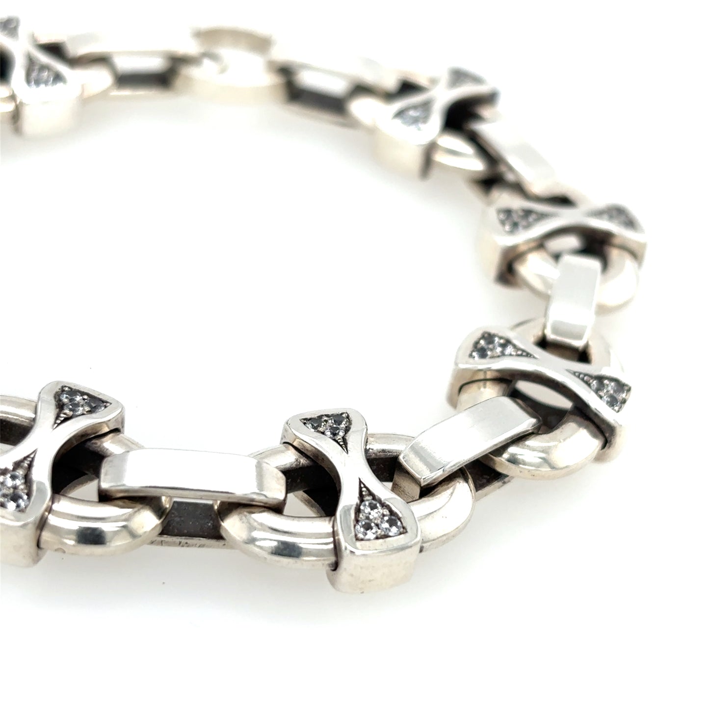 emKel Link Sapphire Bracelet