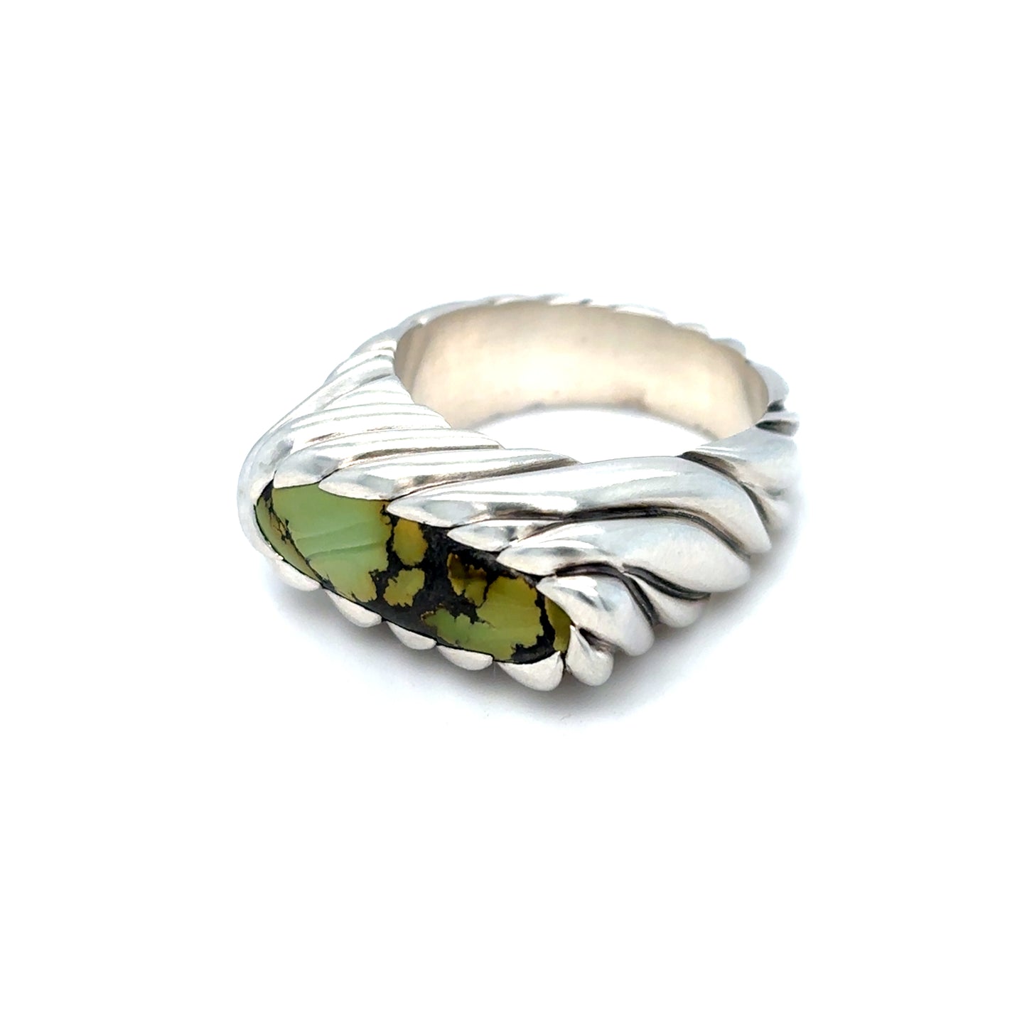 Hubei Turquoise Bar Ring