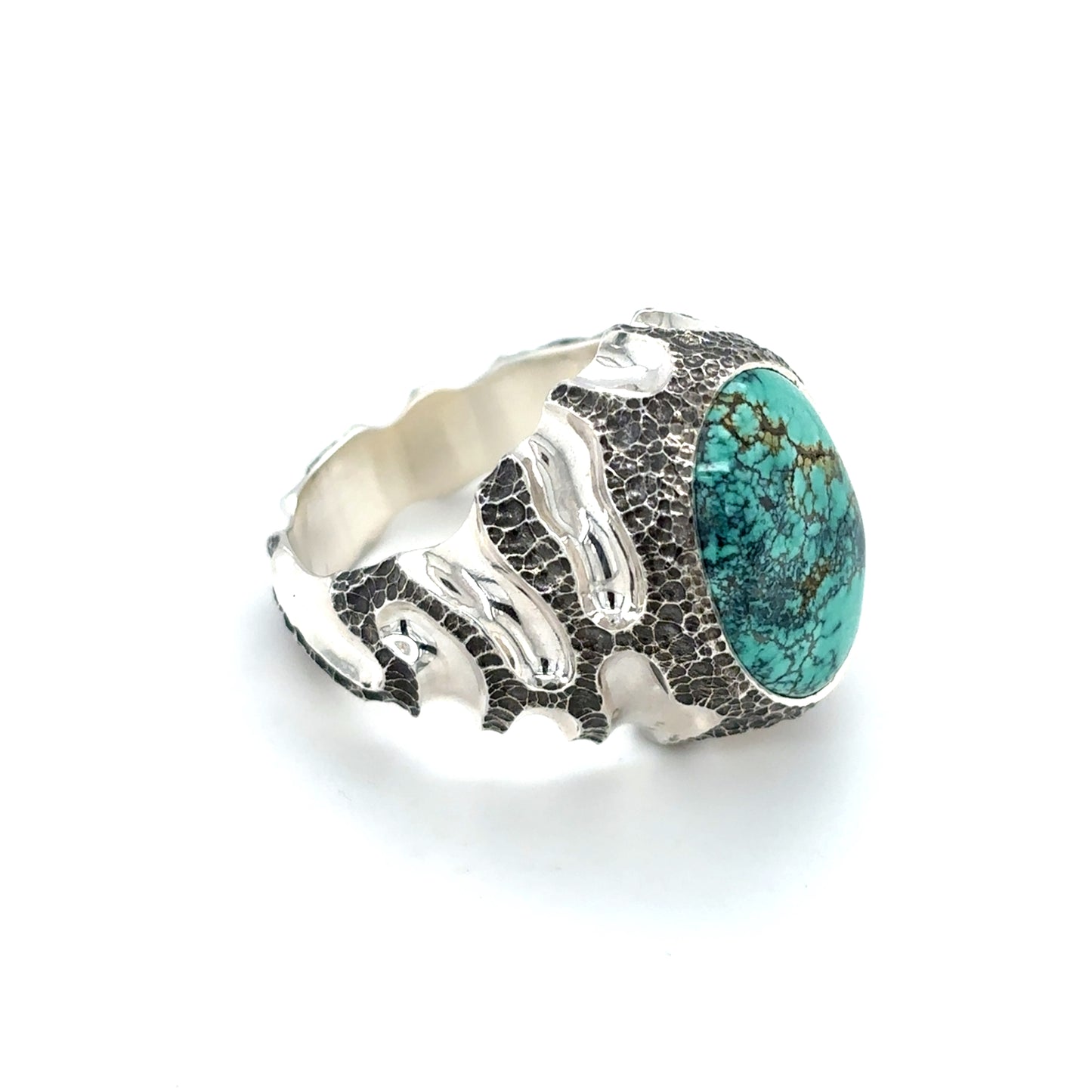 Turquoise Nugget Ring