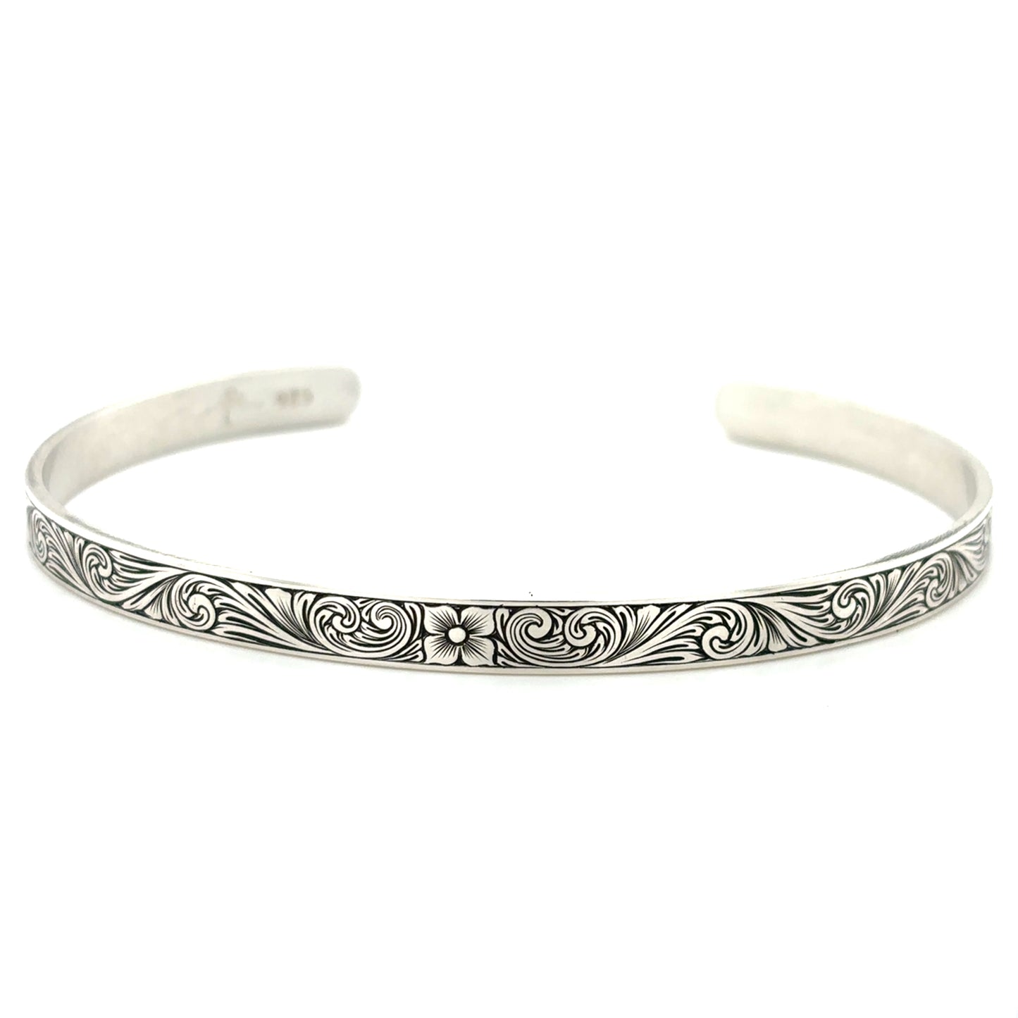 English Scroll Cuff - 5mm