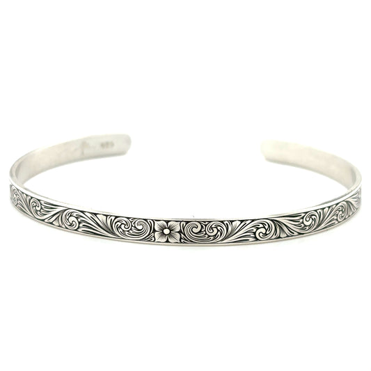 English Scroll Cuff - 5mm