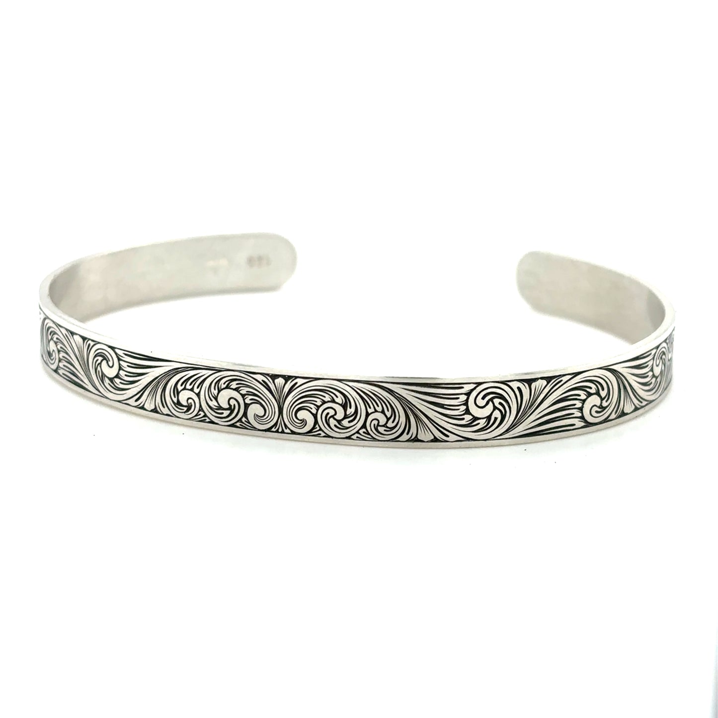 English Scroll Cuff - 8mm