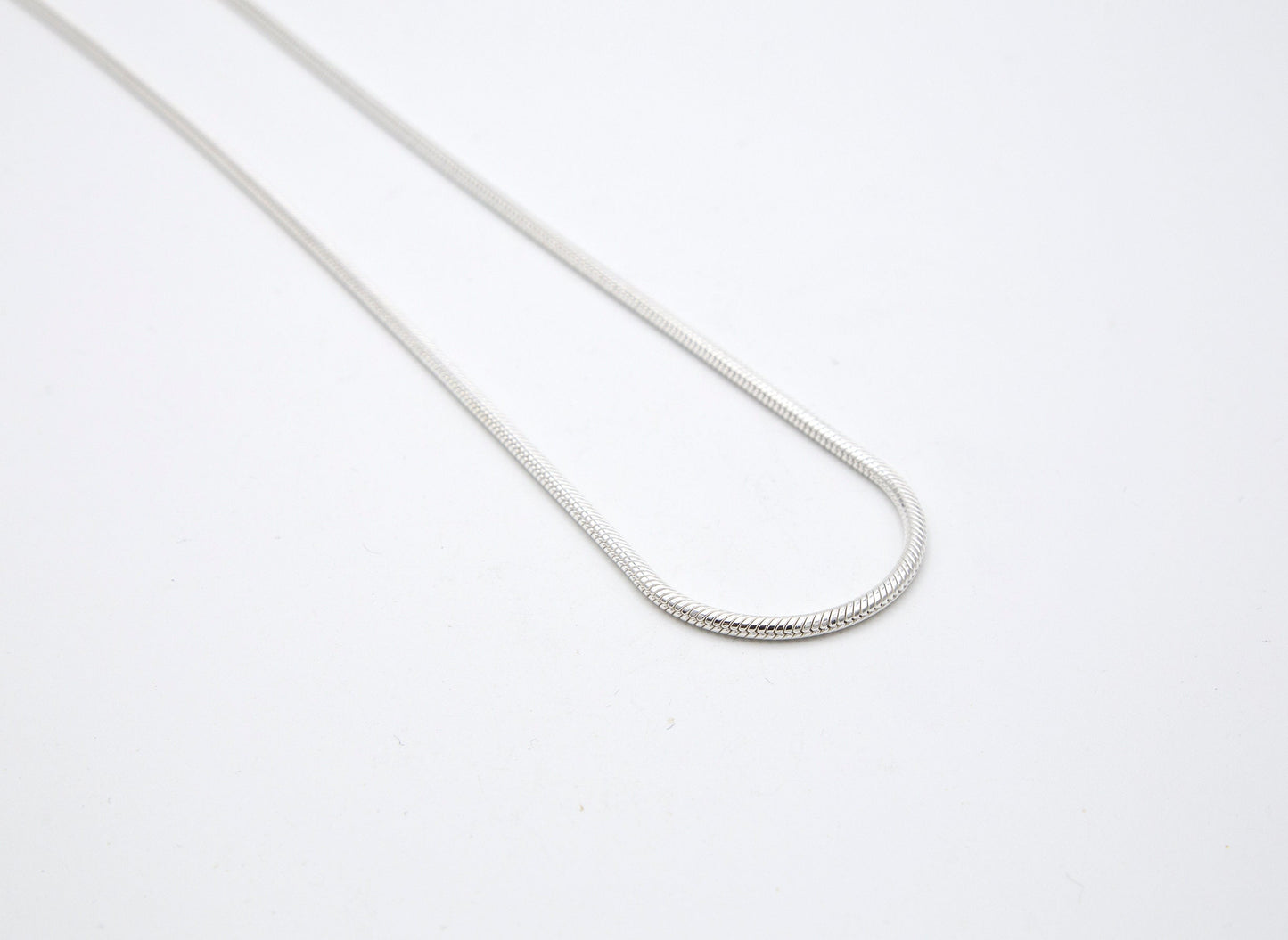 3MM Sterling Silver Snake Chain - 22in