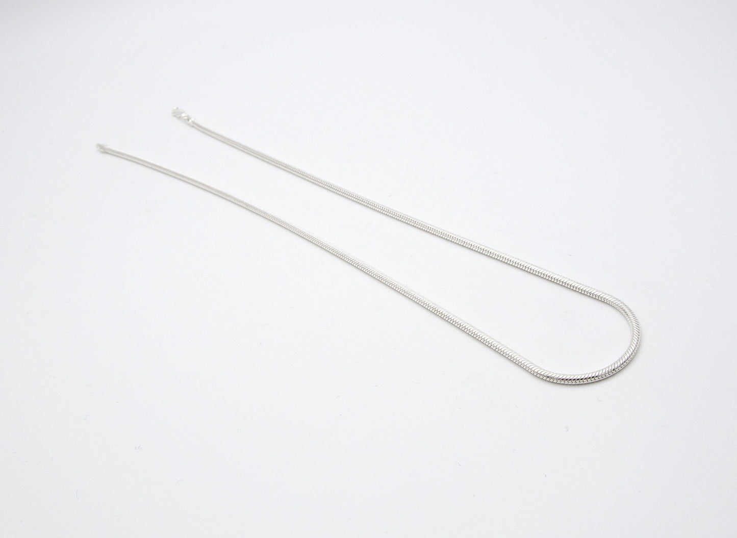 3MM Sterling Silver Snake Chain - 22in