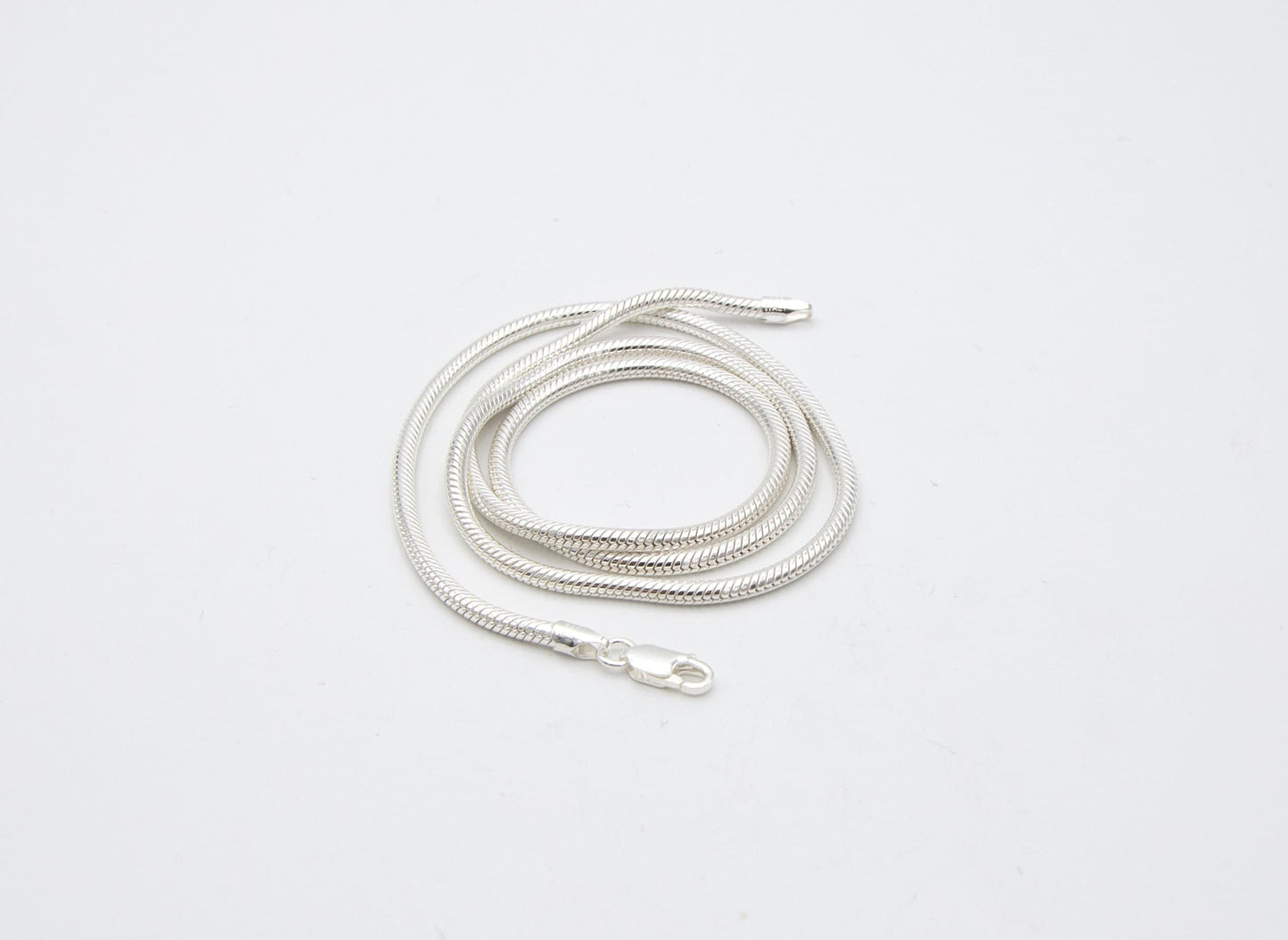 3MM Sterling Silver Snake Chain - 22in