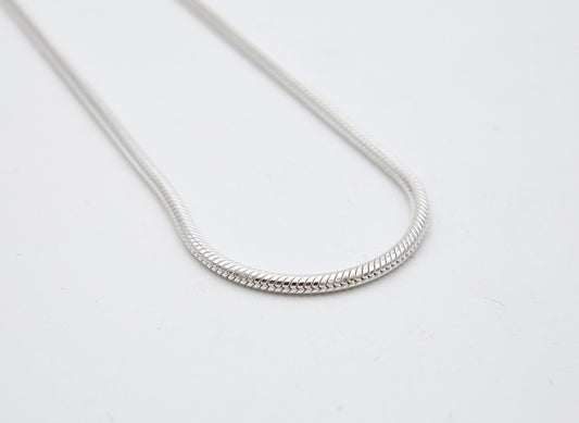 3MM Sterling Silver Snake Chain - 22in