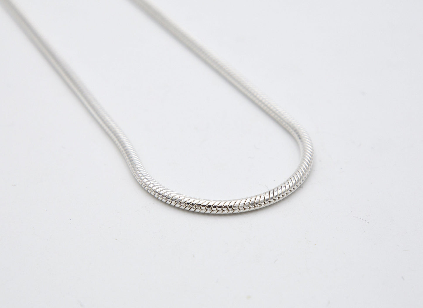 3MM Sterling Silver Snake Chain - 22in