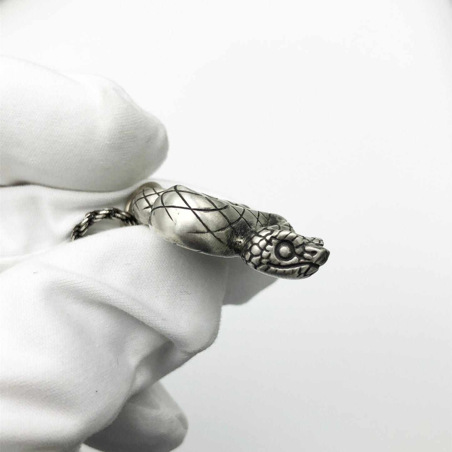 Viper Sterling Silver Necklace